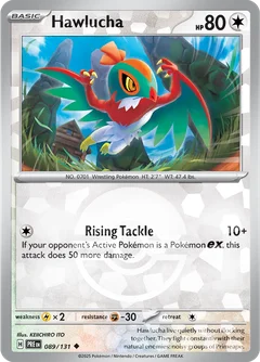 Hawlucha Poke ball Holo 89